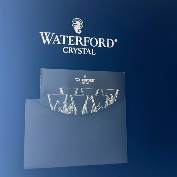 Waterford Crystal Glasses Wishes Happy Celebrations Toasting Flutes - Picture 7 of 10